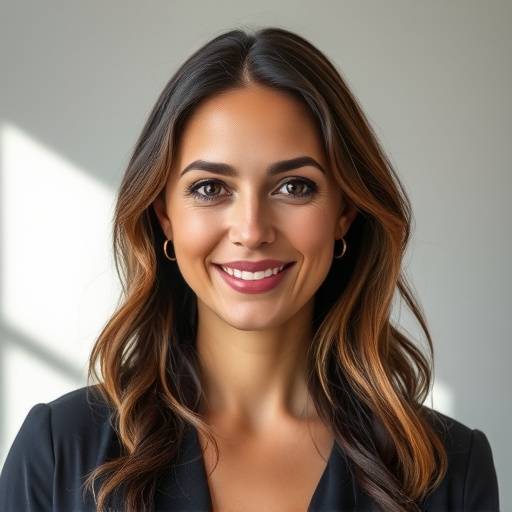 Retrato de Isabella Costa, Coordenadora do Curso de Fotografia da Visão Futura.